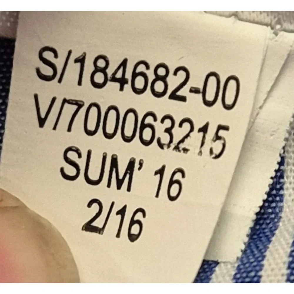 Banana Republic Aiden Fit Men's 34x34 Linen Cotton blend Pants Blue Flat front